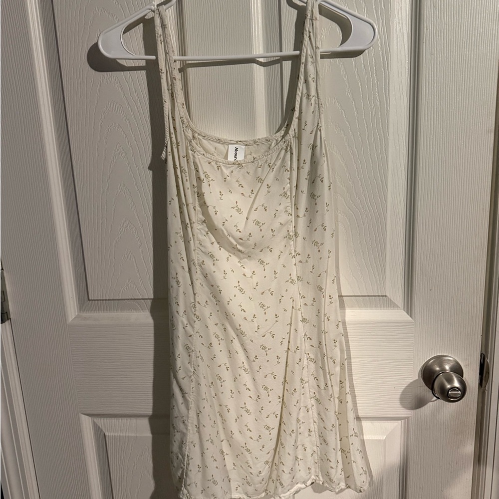 Abound Ivory Top with Delicate Floral Design